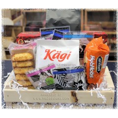 Afternoon Delights Gift Basket - Coffee, Tea & Cookies 